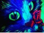 Ультрафиолетовая краска Нокстон для оракала Silks Screen Темно-красная с темно-красным свечением под ультрафиолетом